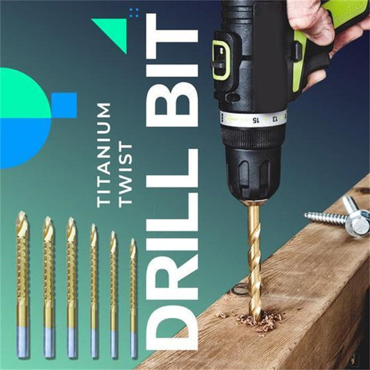 🔥60% Korting🔨 Spiraalboorset Elektrisch Gereedschap Accessoire (6 stuks)
