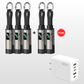 🔌 4-in-1 Oplaadkabel met Digitaal Display & Sleutelhanger – Snelladen, Knikbestendig & Compact
