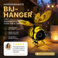 🐝 NU 50% KORTING! ☀️ Zonne-aangedreven Hangende Autolamp – Schattig Bijenontwerp met Hartvormige Vleugels – Perfect voor de Tuin & Auto 🌸