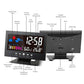 🔥Digitale LED Temperatuur Vochtigheidsmonitor Weersvoorspelling LED Tafelwekker🔥