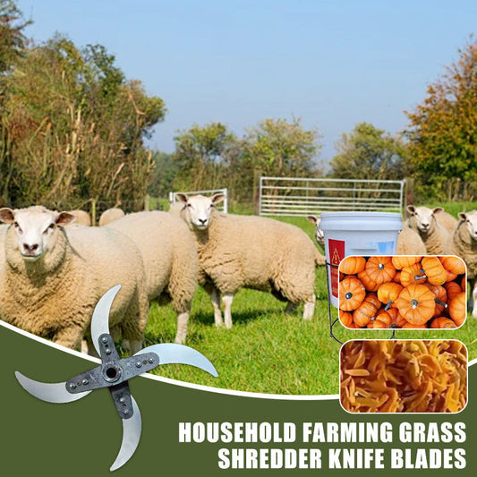 ✨🧑‍🔧Huishoudelijke Landbouw Grashakselaar Messen