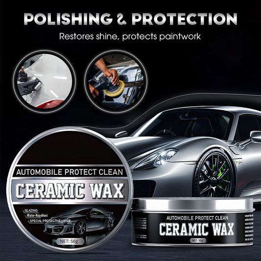 🔥🚗2-in-1 polijst- en beschermende titanium keramische waspasta