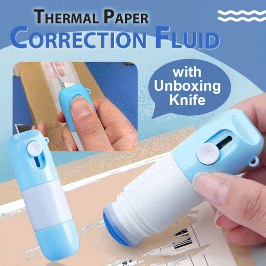 ⚡KOOP 1 KRIJG 1 GRATIS⚡Thermopapier Correctievloeistof met Uitpakmes