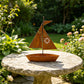 Nieuwe voorjaarscollectie – Tijdelijke aanbieding：Rustic Sailboat Metal Planter